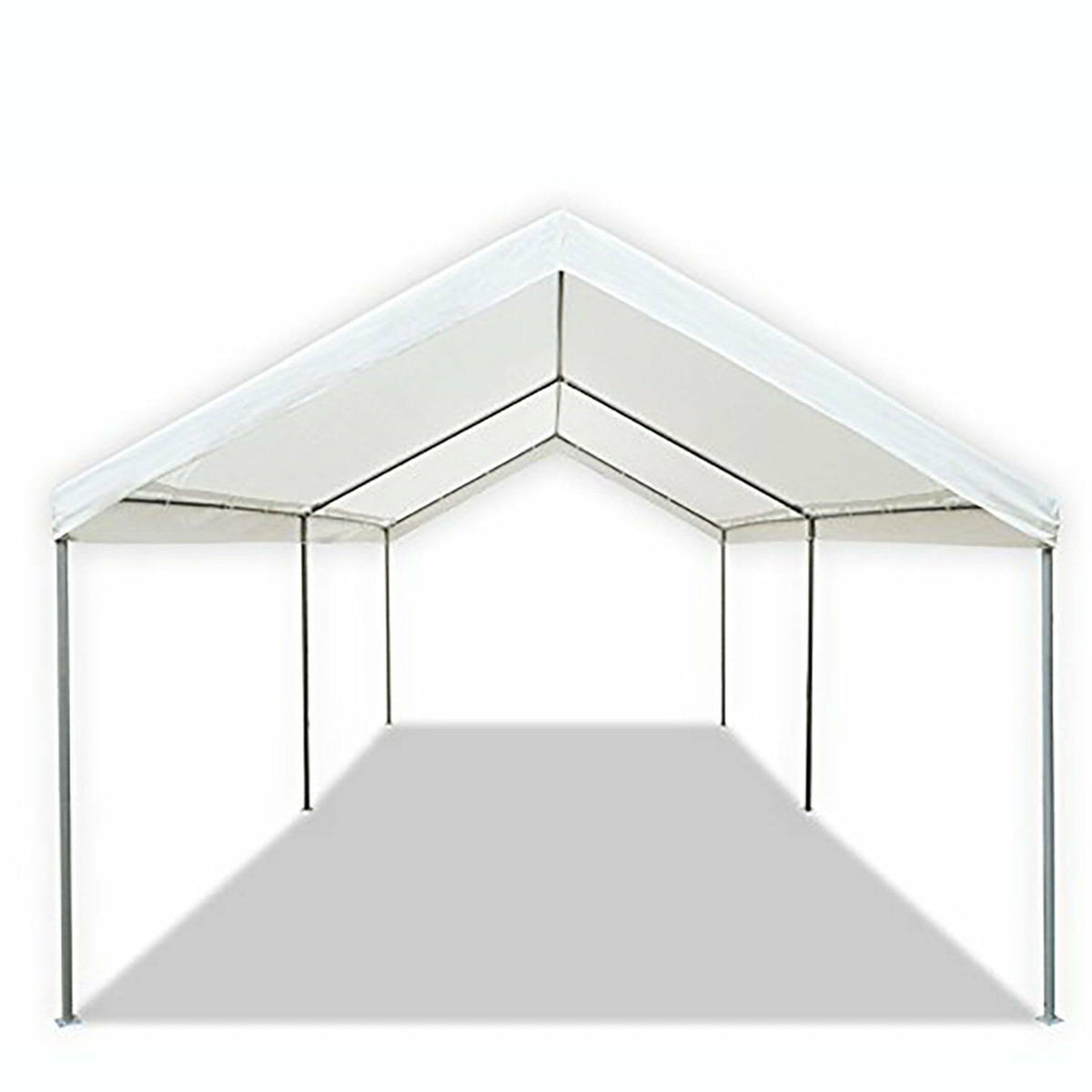 Heavy Duty 10 x 20 White Canopy Tent Carport S181425