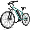 Electric Bike with 500W Motor, 480Wh Removable Battery, 27.5" Front Fork Suspension, 7-Speed O75546