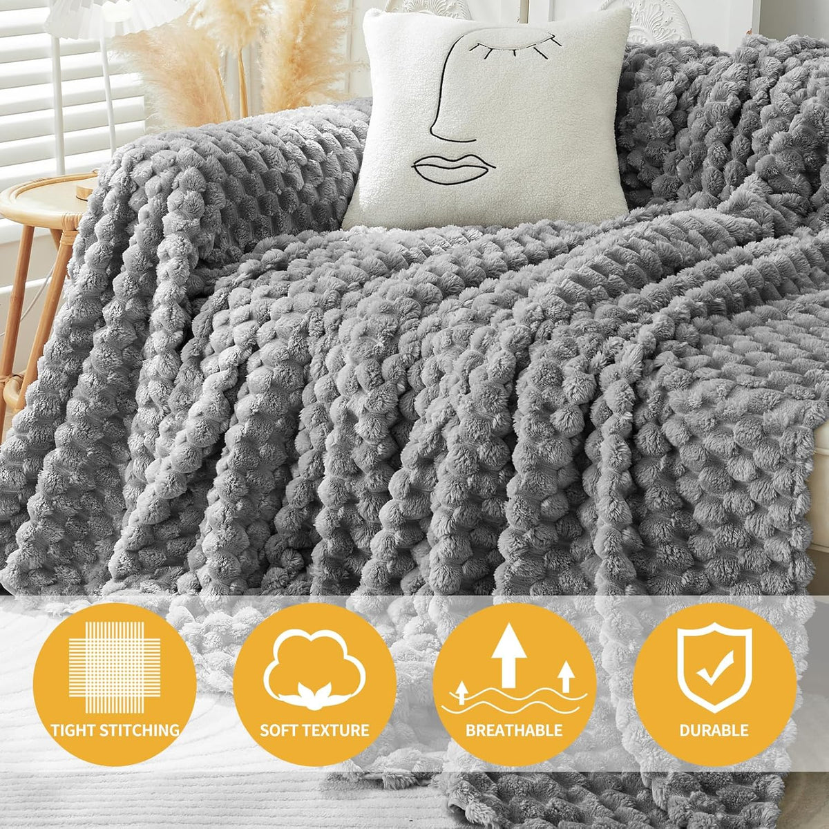 Winter Thickening Cotton Blend Sofa Slipcover M810