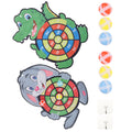 2 Sets Children's Sticky Ball Dart Board Toys Hook up Game X562