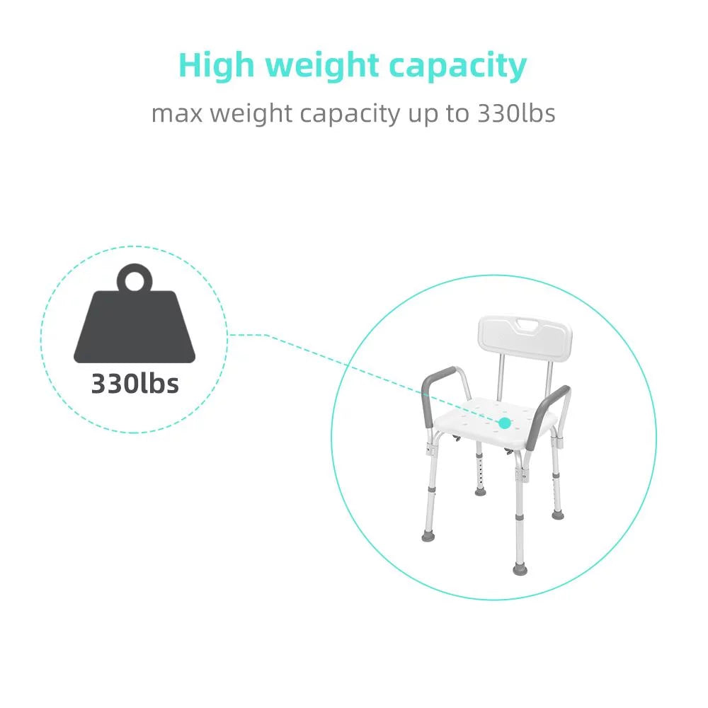 Heavy Duty Shower Chair with Arms S2994