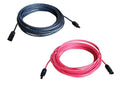 8 AWG 1 Pair 60 Feet Black + 60 Feet Red Solar Panel Extension Cable Wire with MC4 Connector N700544