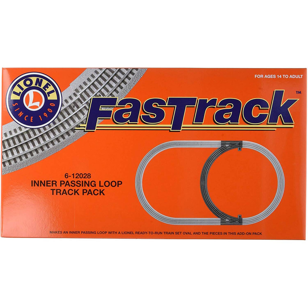 O FasTrack Inner Passing Loop Add-On Track Pack M2835
