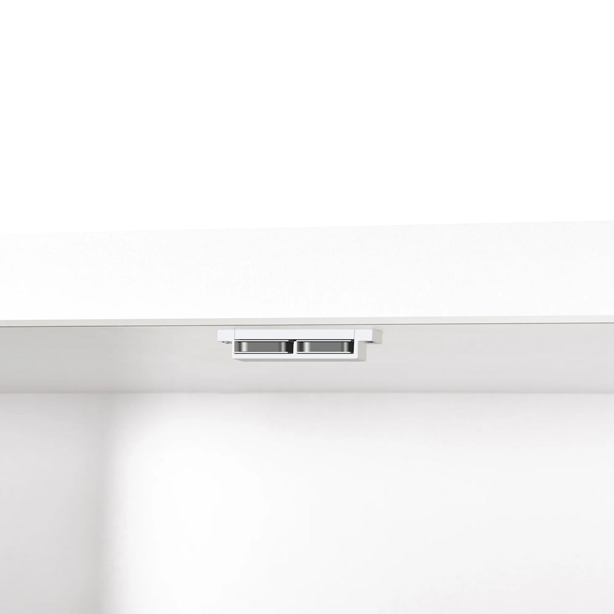 White 4 Door Freestanding Kitchen Pantry Storage Cabinet with Drawer and Adjustable Shelf V972438