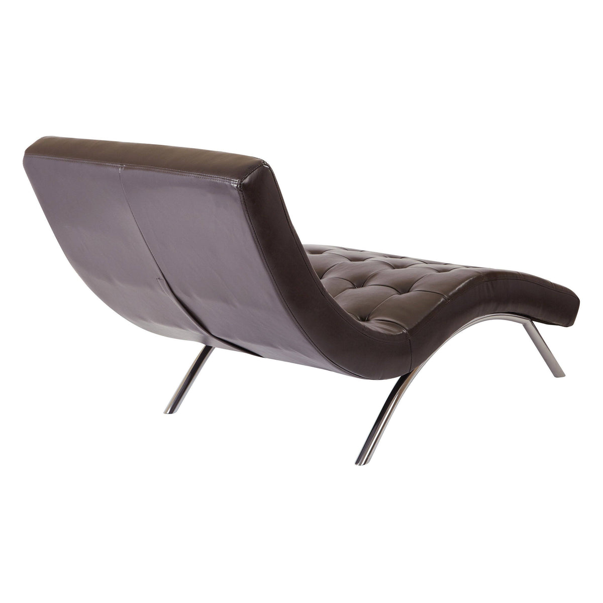 Tufted Chaise Pewter D29082
