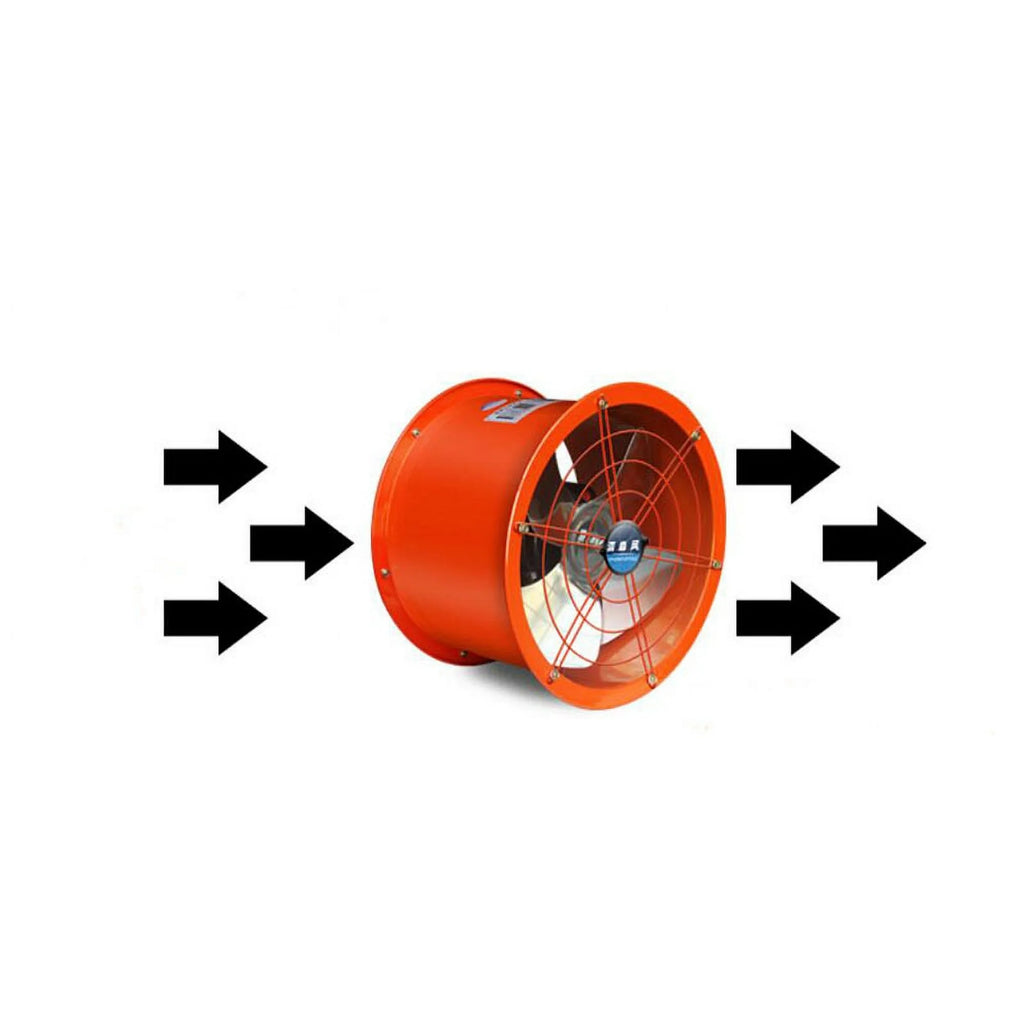 8'' Cylinder Pipe Ventilation Fan 1300m³/h 220V 90W C2492