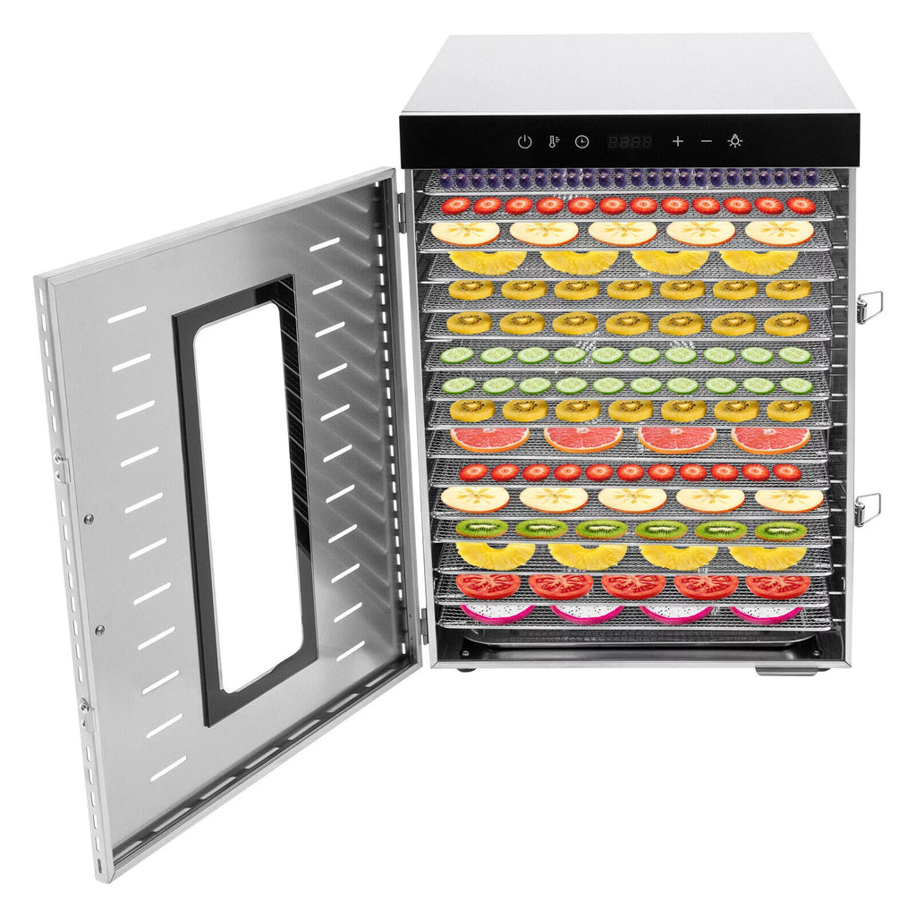 16 Trays Stainless Steel Food Dehydrator V6923