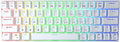 Wireless Wired 60% Mechanical Keyboard with Arrow Keys, True RGB Backlit F7533
