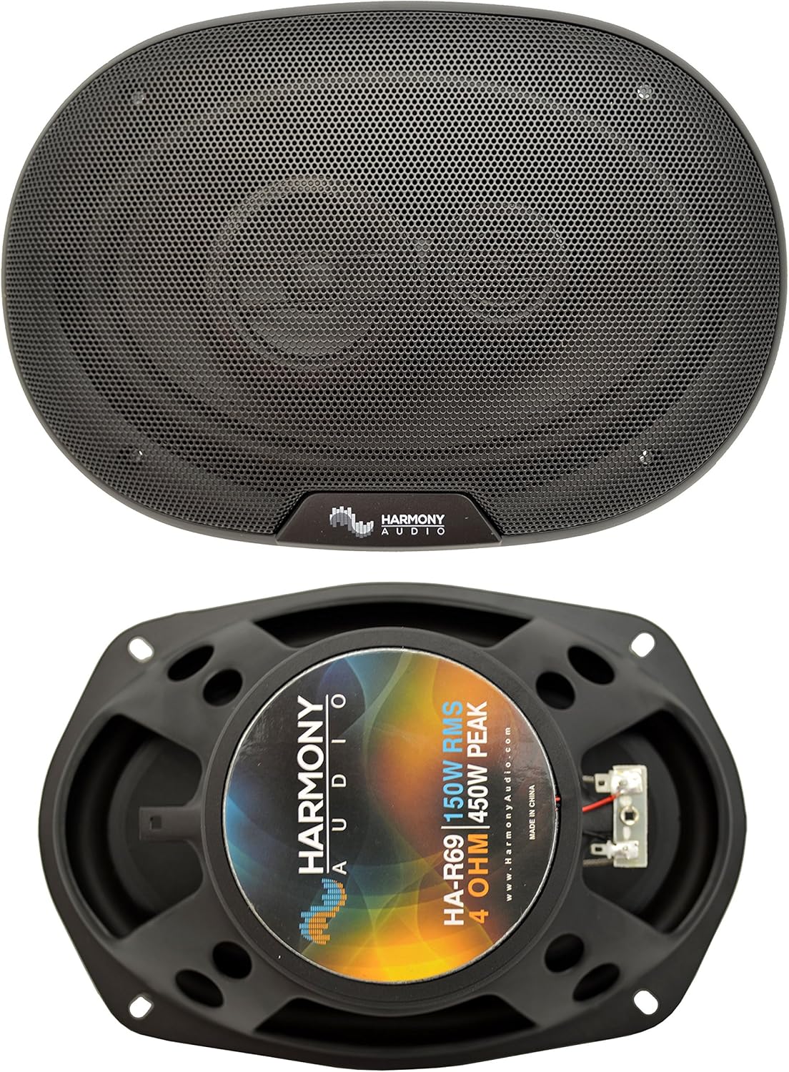 Black Dual 6x9 Speaker Box Enclosures M838