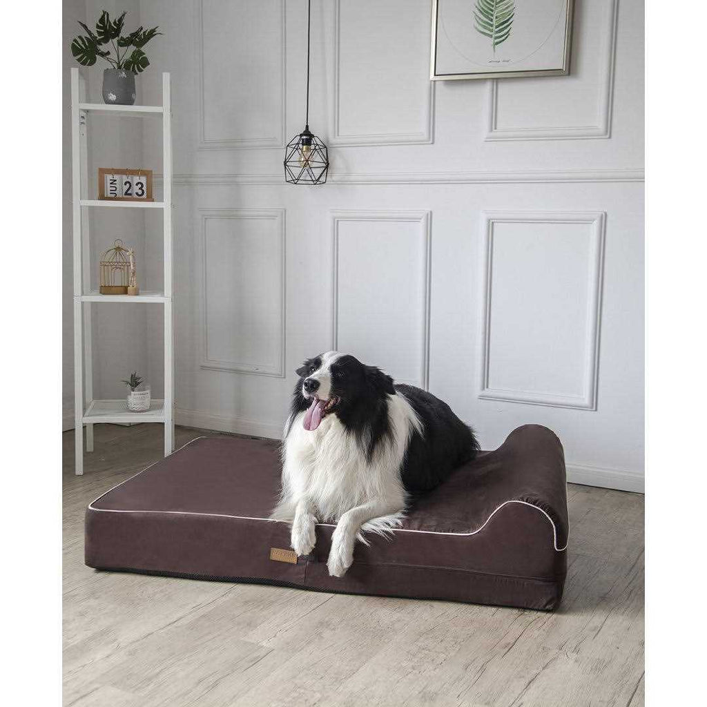 Dog Bed with Pillow Memory Foam V656667