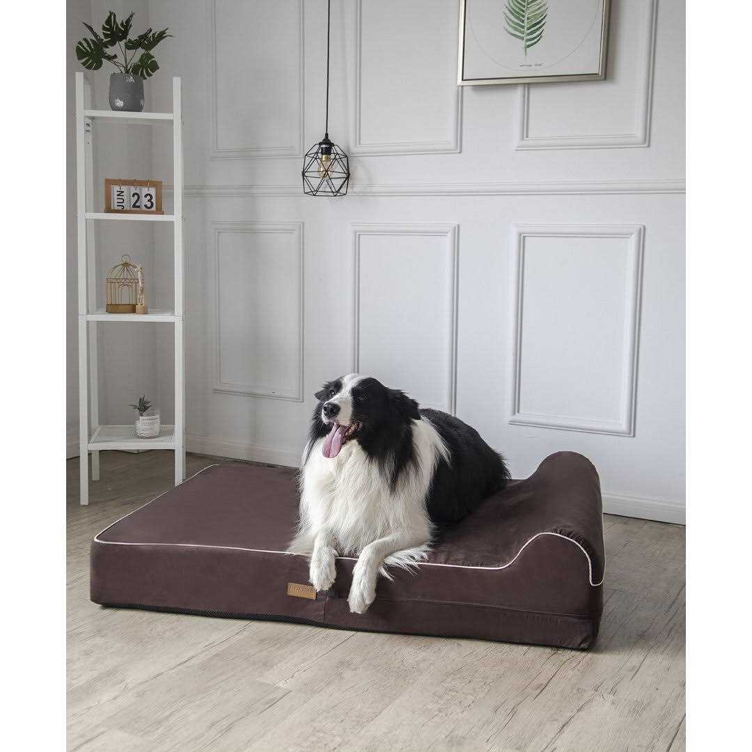 Dog Bed with Pillow Memory Foam V656667