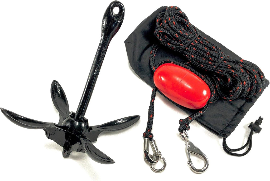 3.5lb Folding Anchor with 40ft of Rope D23152