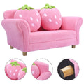 Kids Sofa Armrest Chair with 2 Pillow Pink G69684