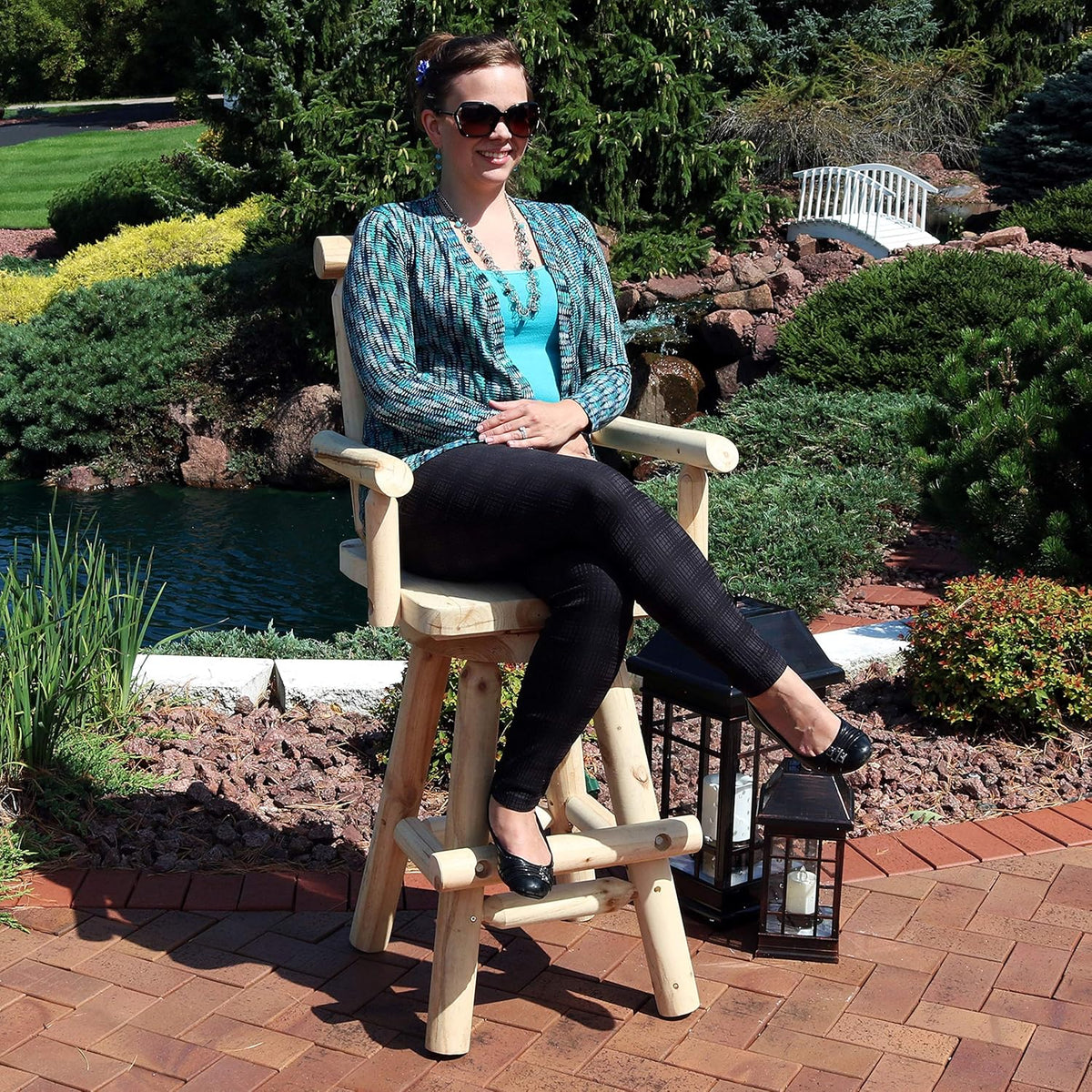 Unfinished Wood Bar Stool A945807