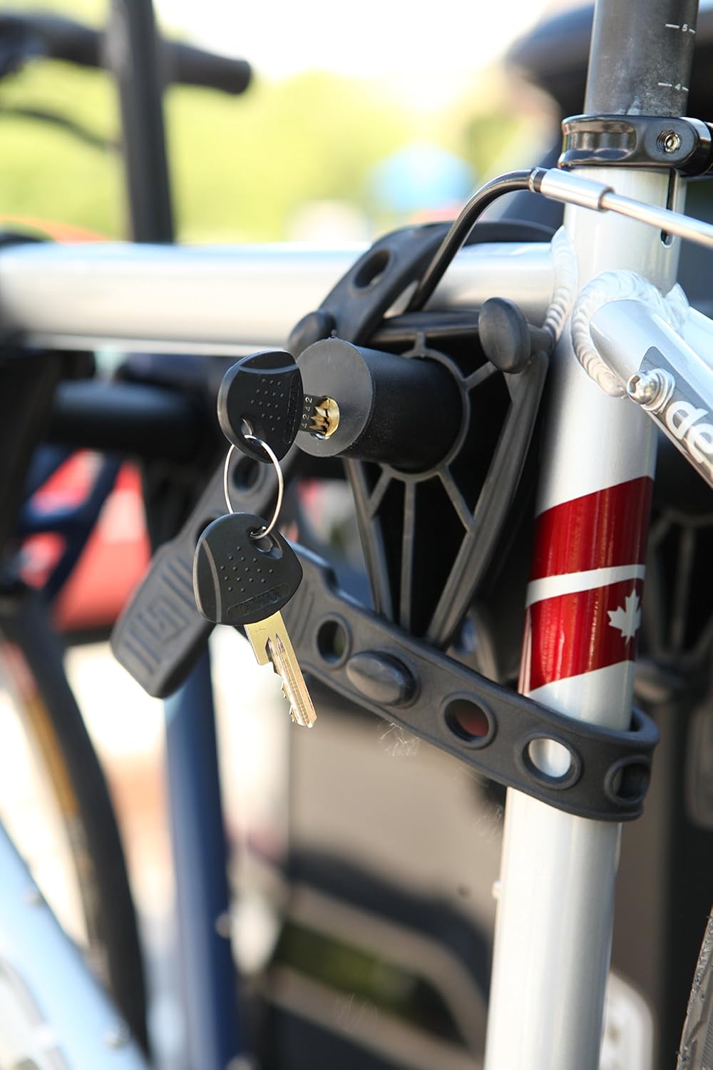 Black Folding Hitch Bike Rack N20056