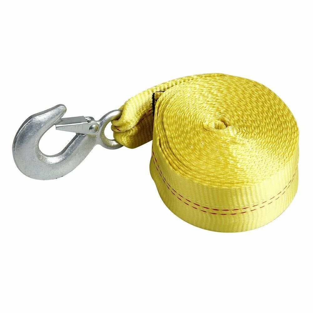Boat Trailer Winch Strap with Hook 10000 Lbs Max Towing L798772