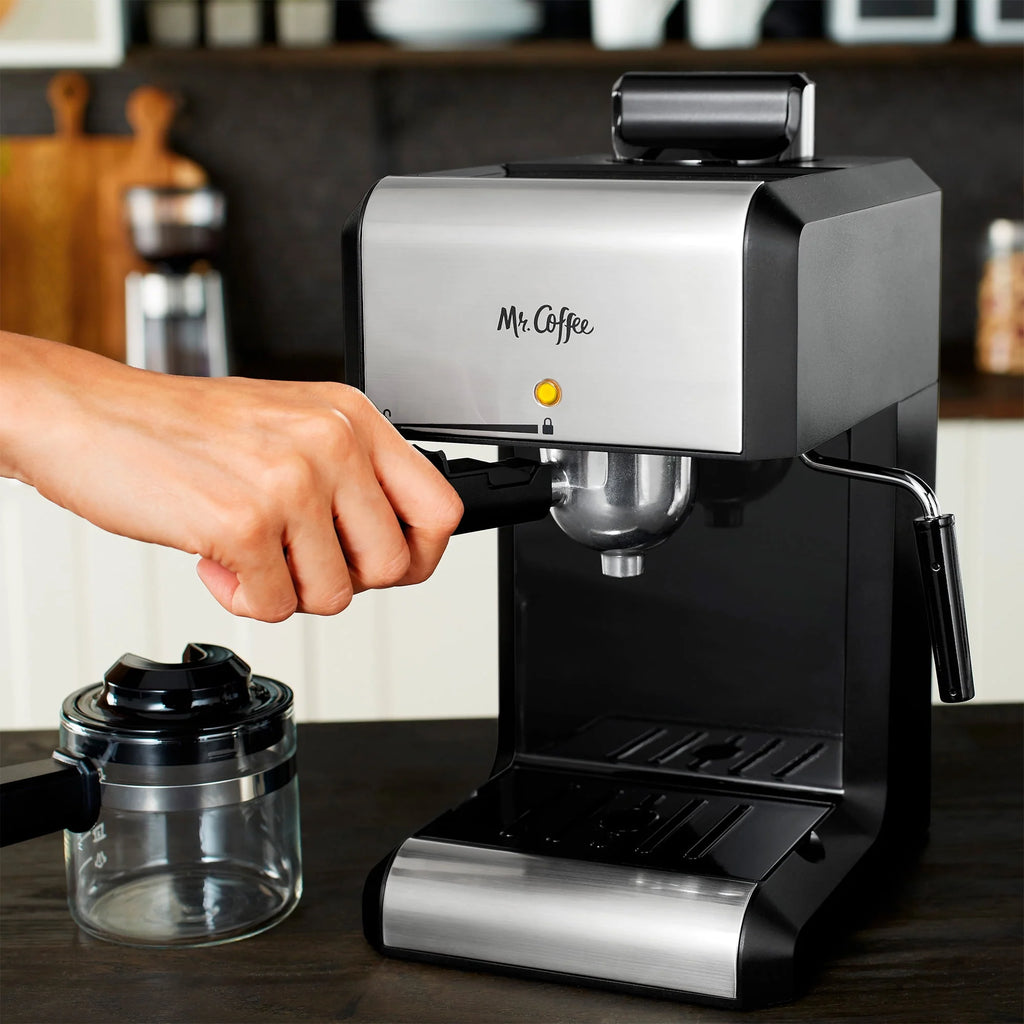 Automatic Espresso and Cappuccino Machine, 20 oz, Silver X760