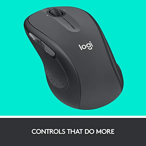 Wireless Mouse with Programmable Buttons - Graphite W9951