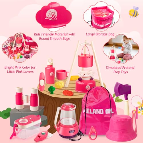 Kids Camping Set with Tent and Campfire D472