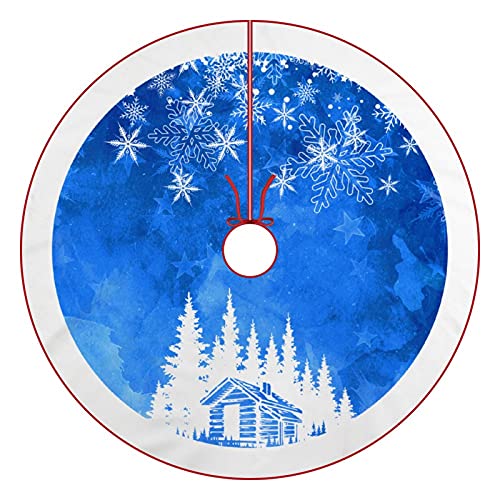 Blue Christmas Tree Skirt E665473