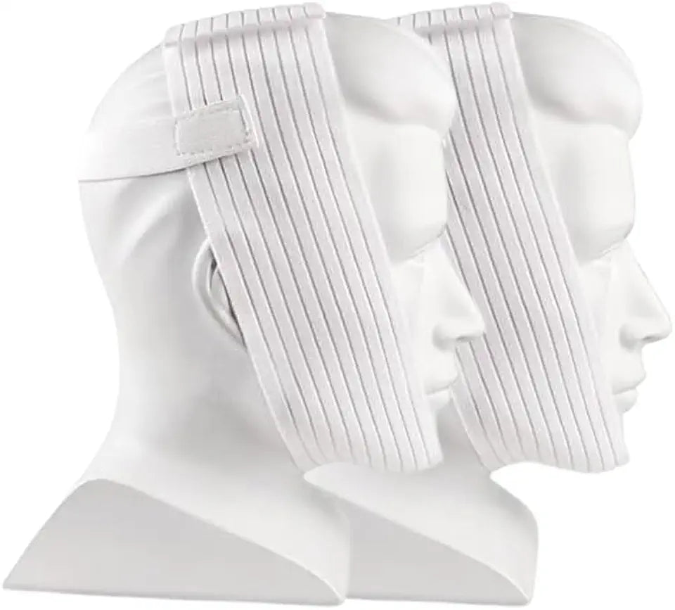 White Chin Strap 2 pk S74051