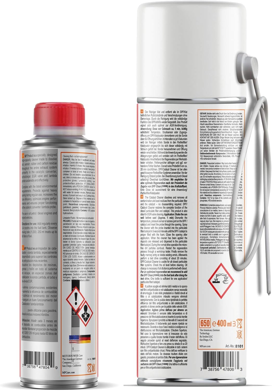 Pack of 2 Catalytic Converter Cleaner T837