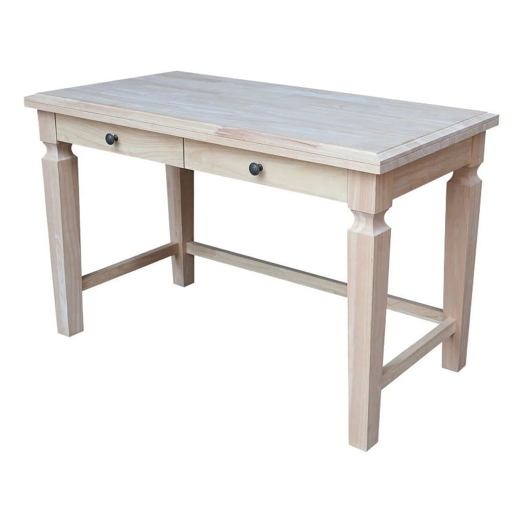 Solid Wood Desk with 2 Drawers I421846
