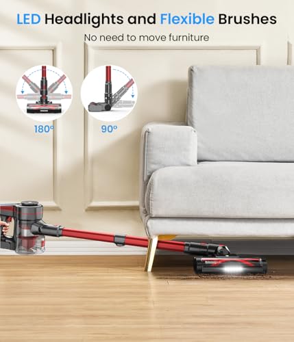 Cordless Stick Vacuum with 1.5L Dust Cup C6681
