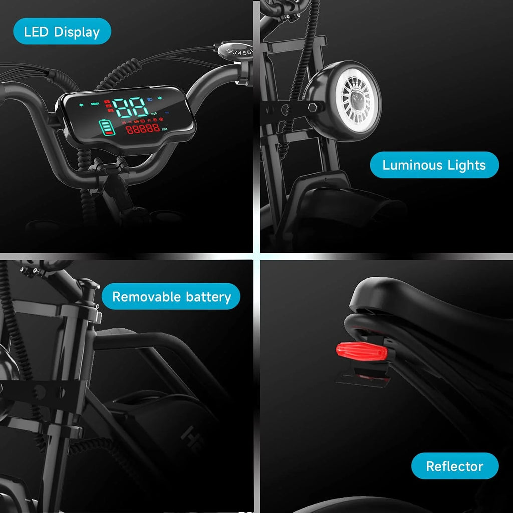 20" Fat Tire Electric Bike with 1500W Motor K18662