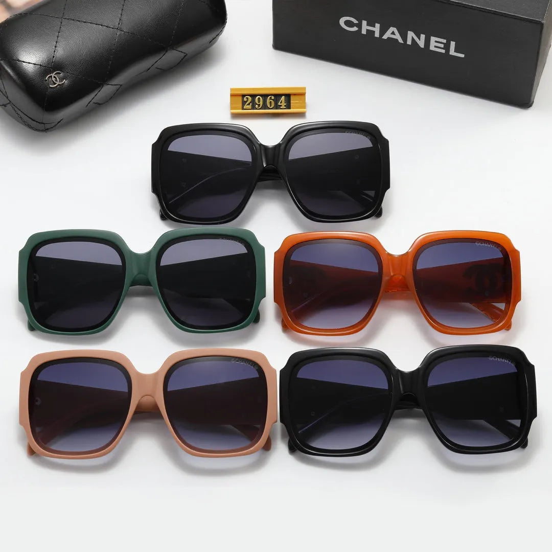 C Fish Pattern Polarized Sunglasses F75669