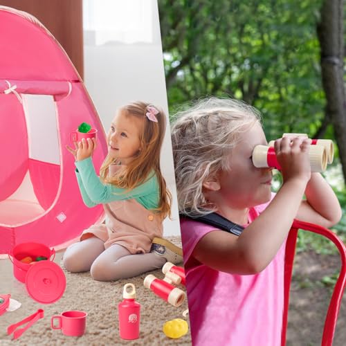 Kids Camping Set with Tent and Campfire D472