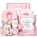 Ocean Relaxing Spa Gift Basket Care Package with Blanket L654841