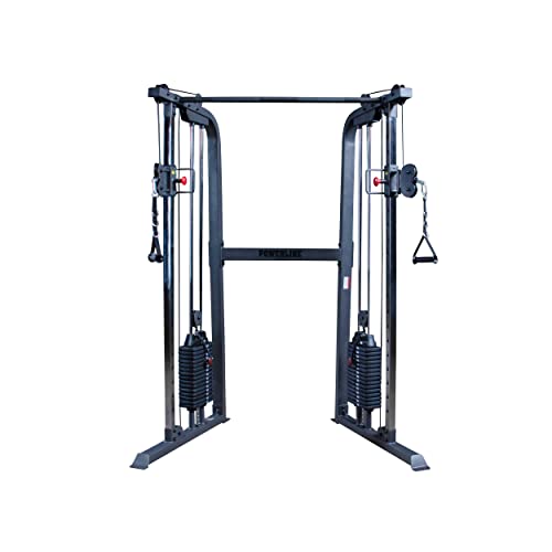 Cable Crossover Exercise Machine with Dual Weights Stack A785167