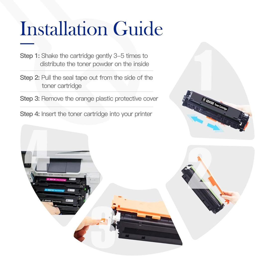 Remanufactured Toner Cartridge 4-Pack H2922