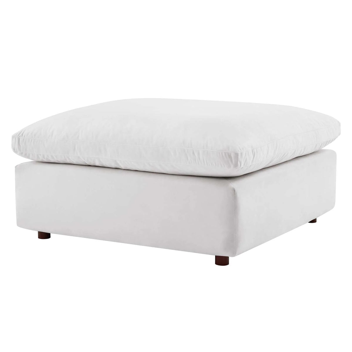 White Velvet Sectional Sofa Set I28990