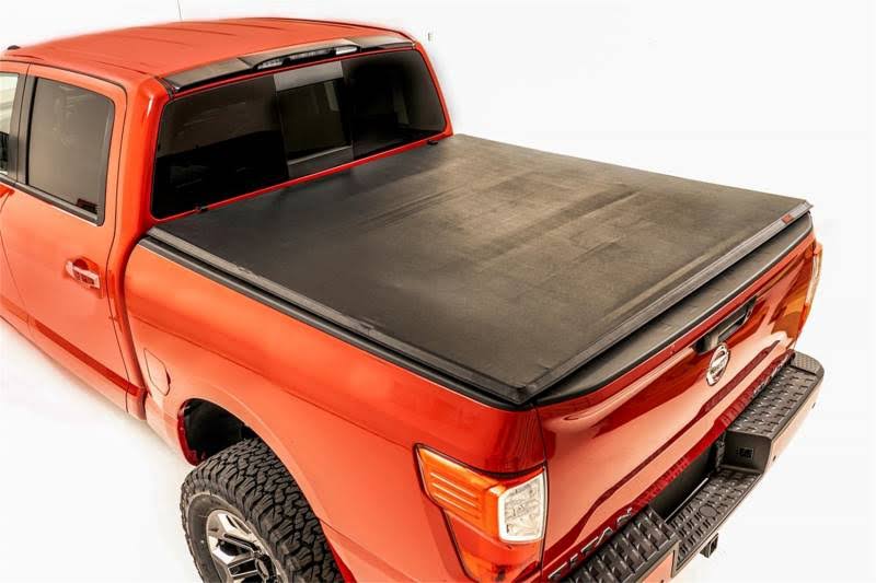 Soft Tri-Fold Bed Cover for Nissan Titan P28348