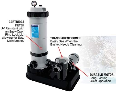 100 ft. Cartridge System with 1 HP Pump J4472
