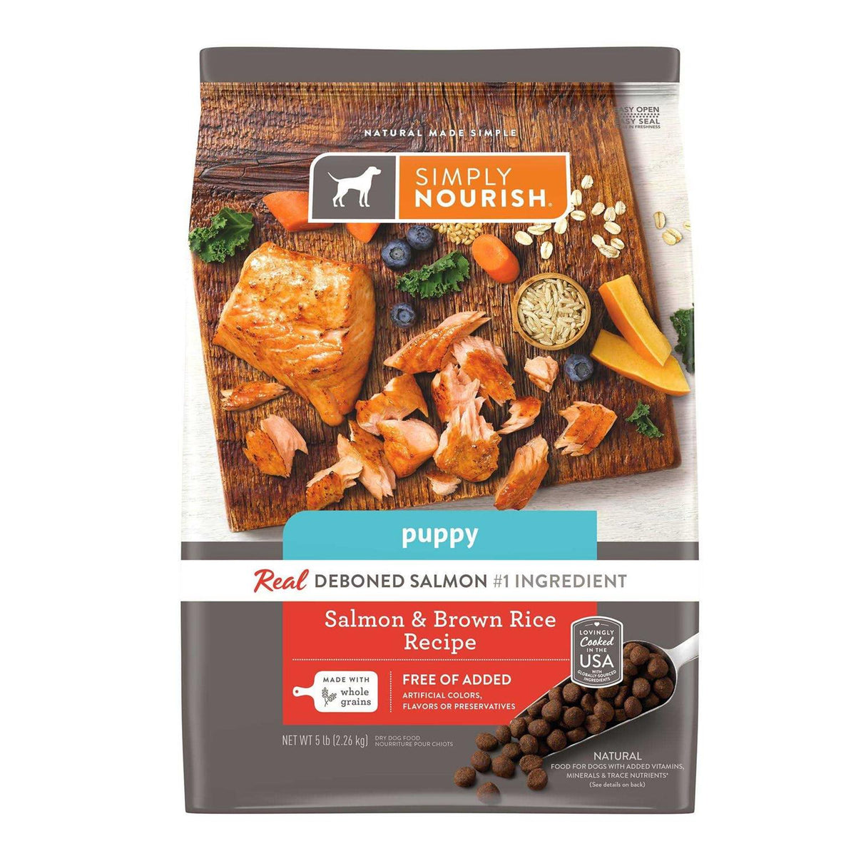Salmon Dry Puppy Food K3231