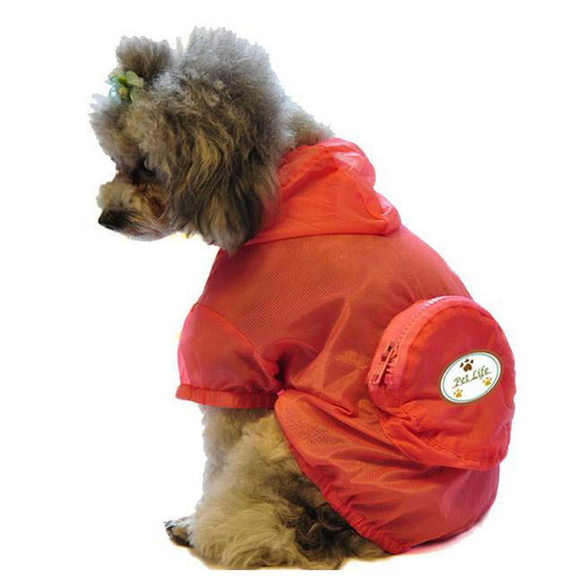 Large Waterproof Adjustable Travel Dog Raincoat V3736