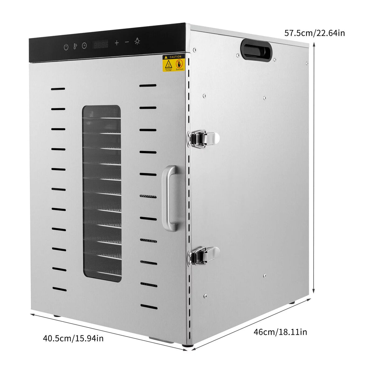 16 Trays Stainless Steel Food Dehydrator V6923