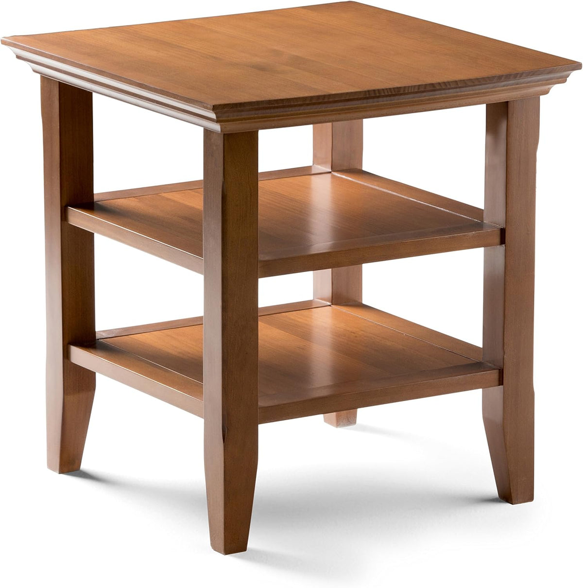Distressed Grey End Table C3627