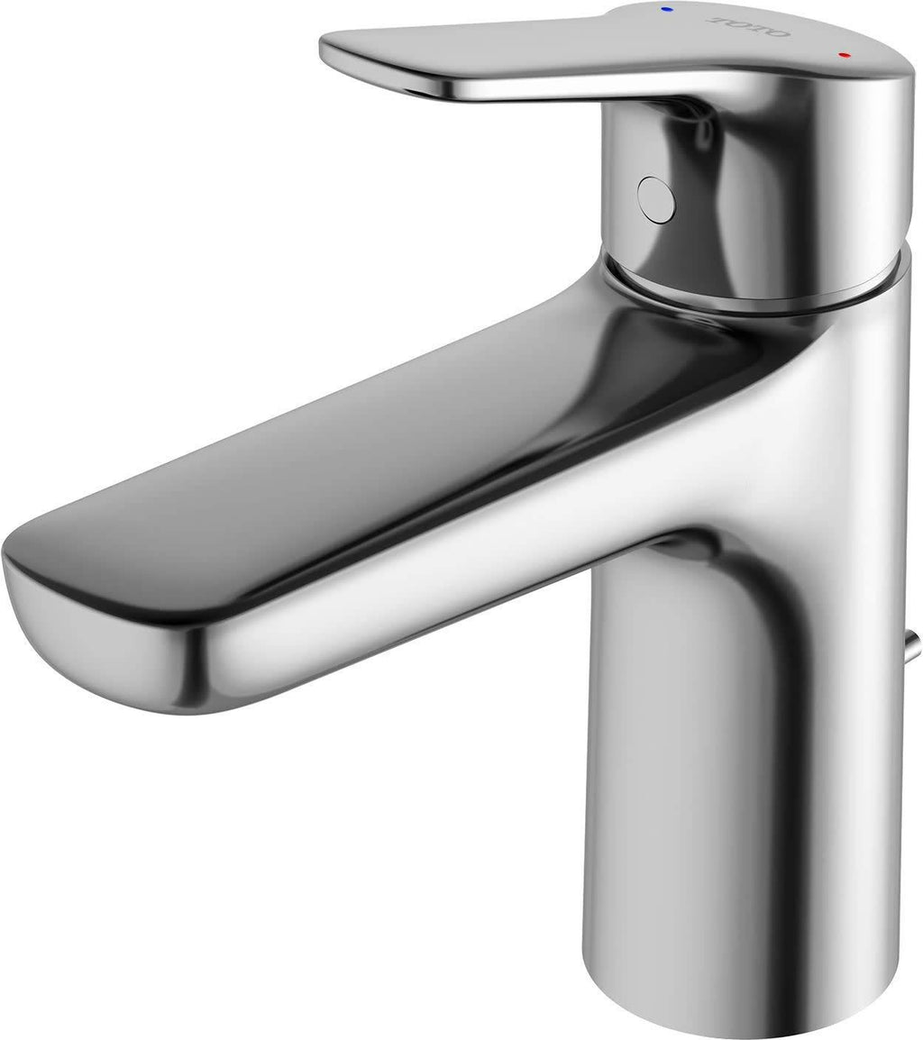 Polished Chrome Single Handle Bathroom Sink Faucet A988