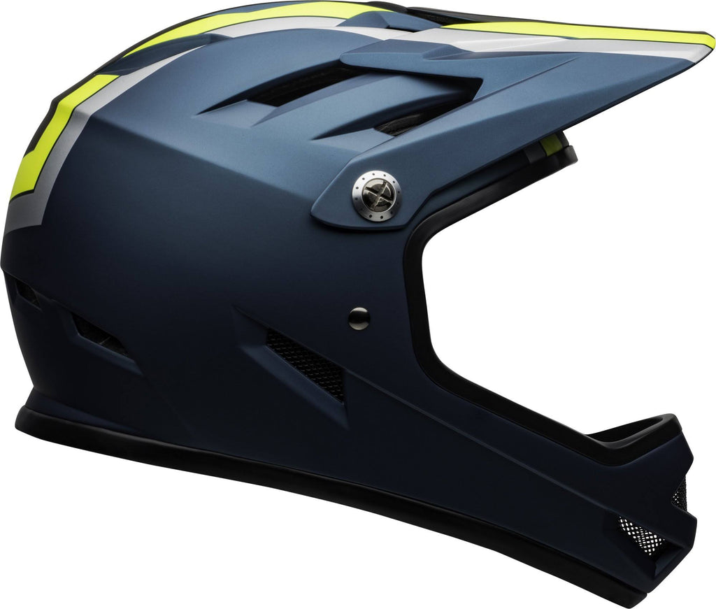 Matte Blue Hi-Viz Helmet I9486