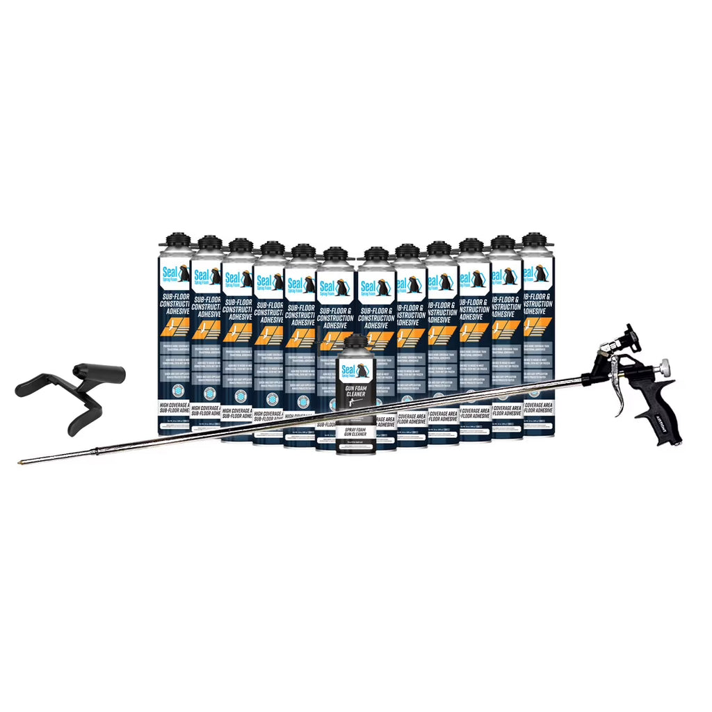 Polyurethane Adhesive with Seal Spray Gun and Cleaner D142008