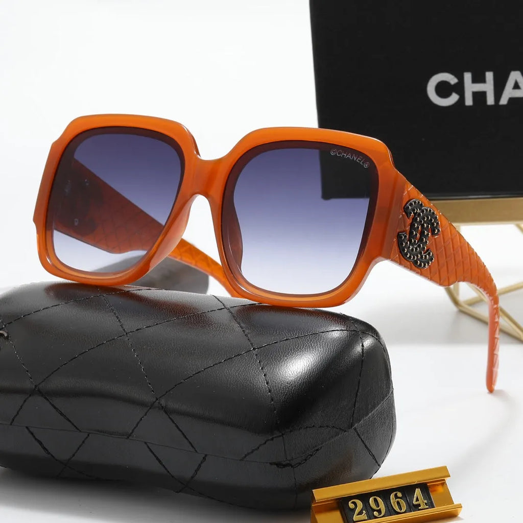 C Fish Pattern Polarized Sunglasses F75669