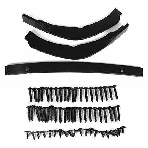 Matte Black Front Bumper Lip D8866