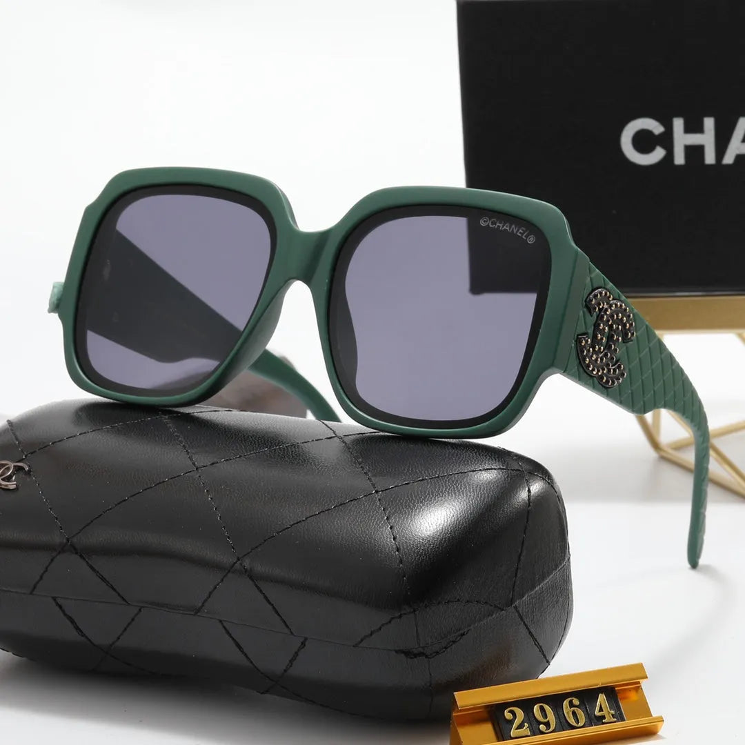C Fish Pattern Polarized Sunglasses F75669