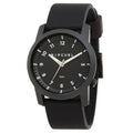 Black Silicone Watch D828
