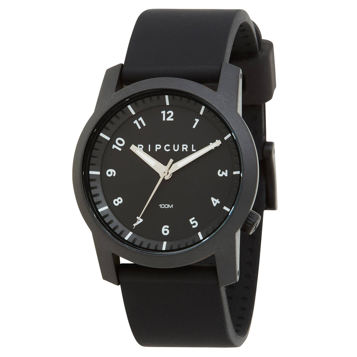 Black Silicone Watch D828
