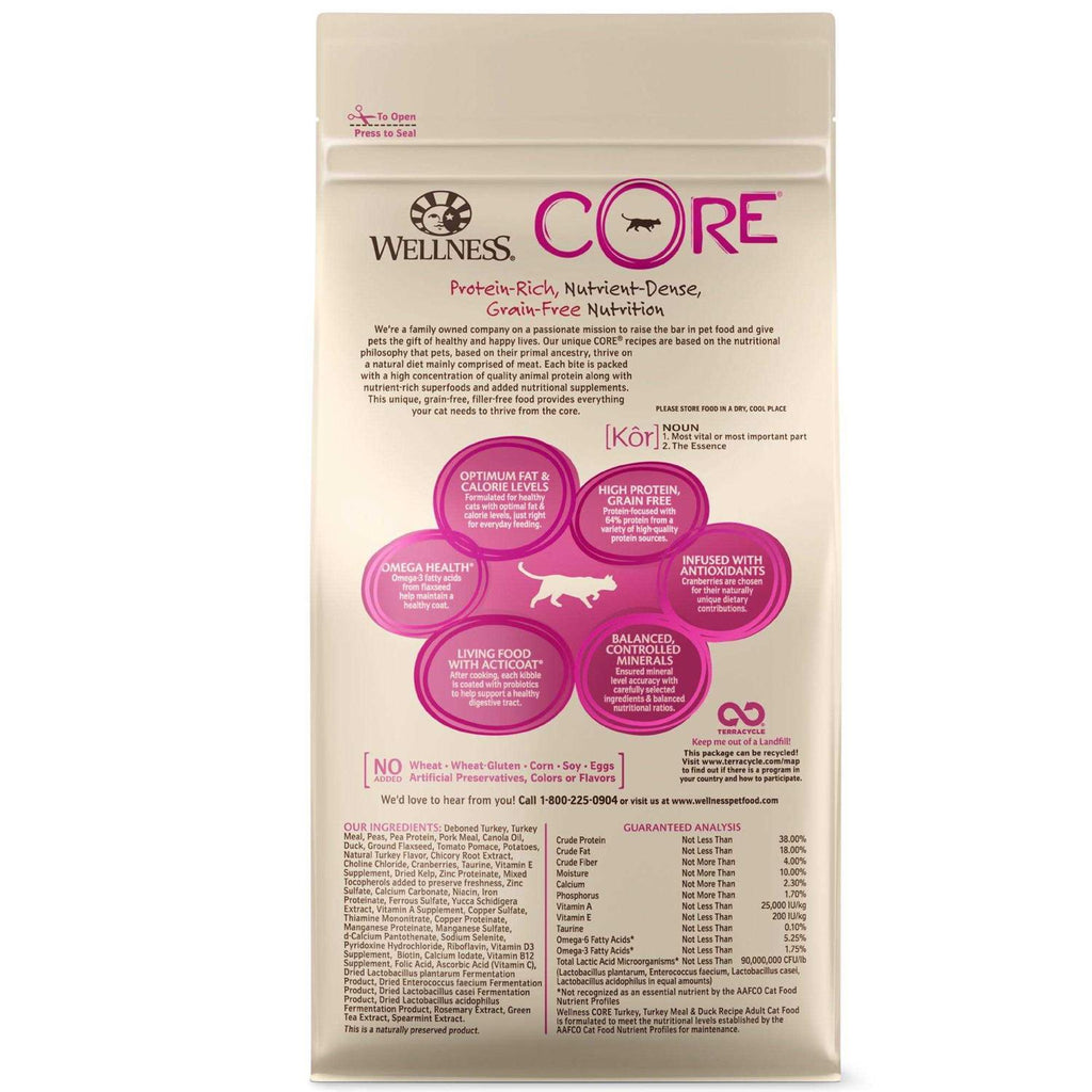 Grain-Free Turkey & Duck Dry Cat Food U3881